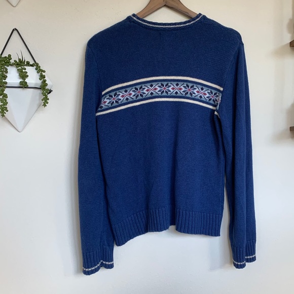 Vintage 1990’s Abercrombie & Fitch Grandpa Sweater - Picture 2 of 13